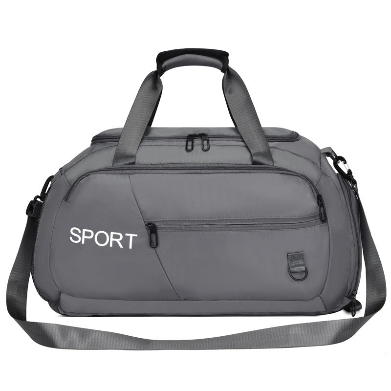 FlexTrek™ Waterproof Gym & Travel Bag with Shoe Compartment