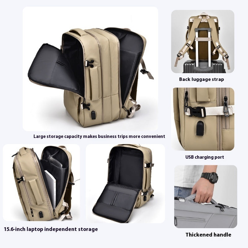 ExpandPro™ Scalable Business & Travel Laptop Backpack