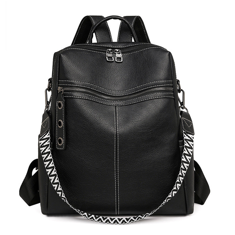 TrendLuxe™ Minimalist Retro Large-Capacity Backpack