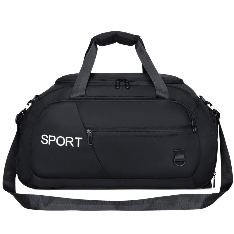 FlexTrek™ Waterproof Gym & Travel Bag with Shoe Compartment