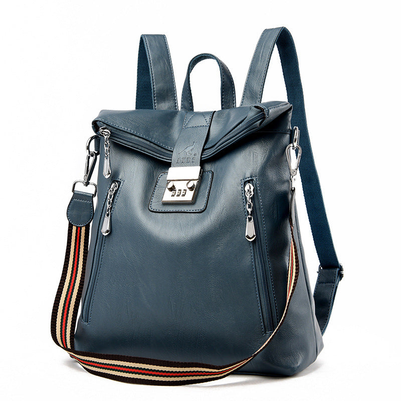 SecureChic™ Women’s Anti-Theft Password Backpack