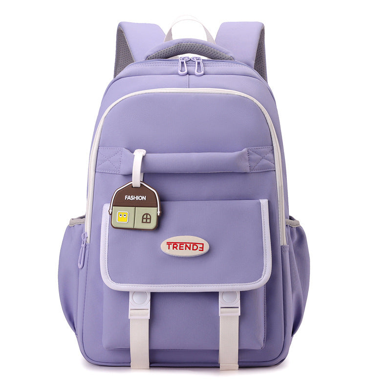PreppyCharm™ Girls’ Lightweight School Backpack