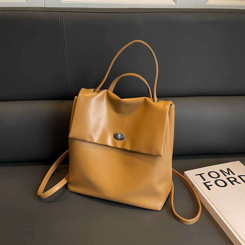 ChicGrid™ Retro Chain-Detail Women’s Backpack