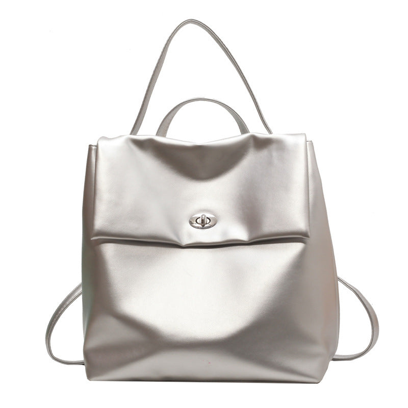 ChicGrid™ Retro Chain-Detail Women’s Backpack