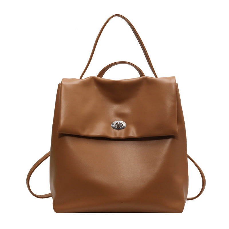ChicGrid™ Retro Chain-Detail Women’s Backpack