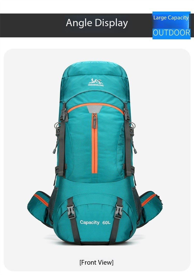PeakPioneer™ Waterproof Mountaineering & Hiking Backpack
