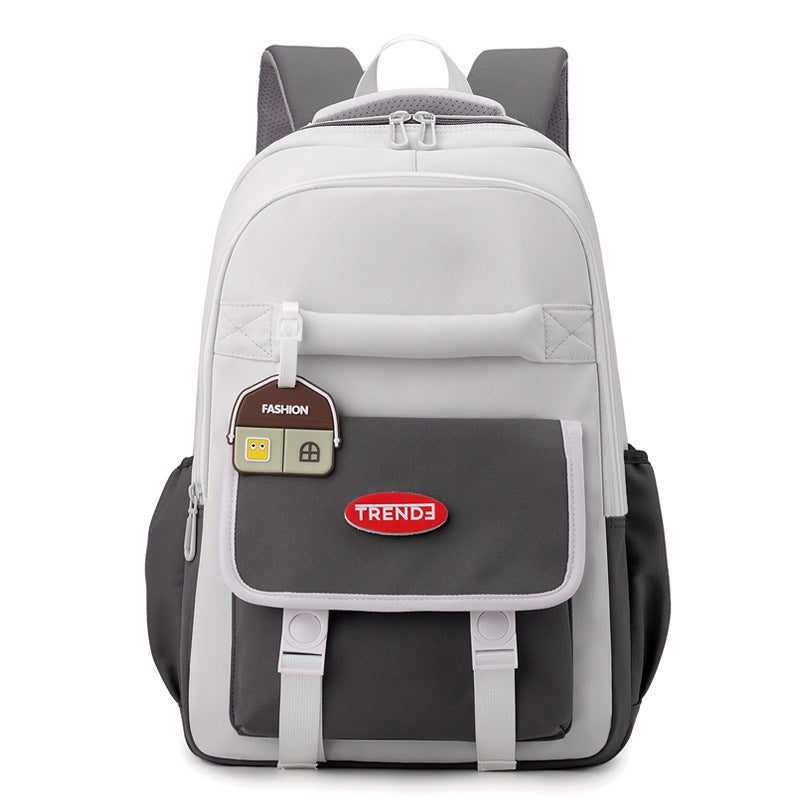PreppyCharm™ Girls’ Lightweight School Backpack