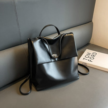 ChicGrid™ Retro Chain-Detail Women’s Backpack