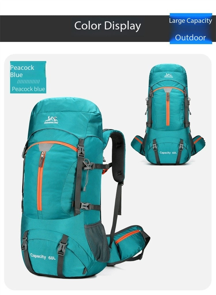 PeakPioneer™ Waterproof Mountaineering & Hiking Backpack