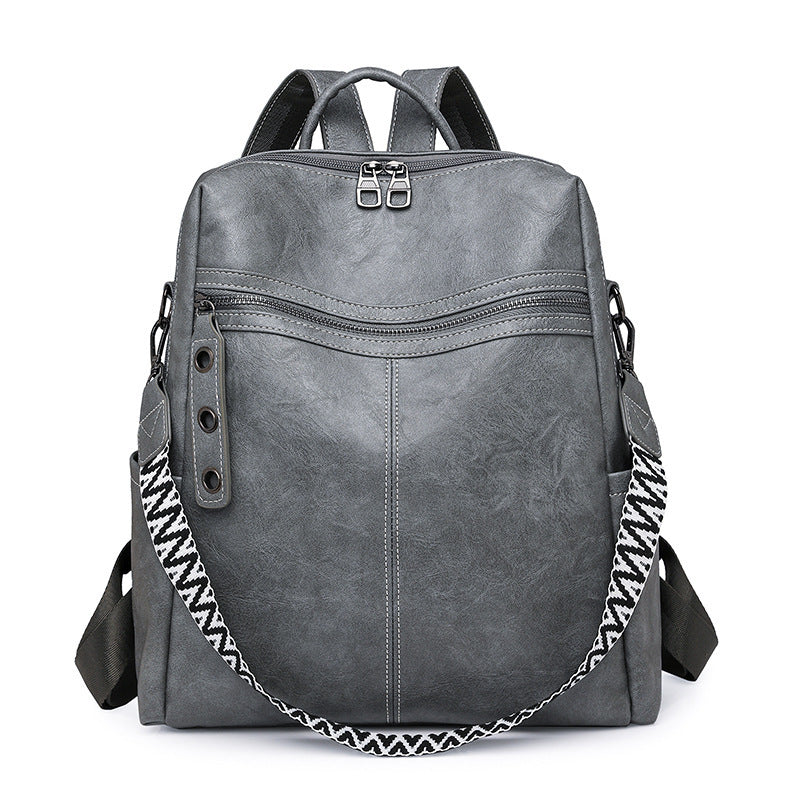 TrendLuxe™ Minimalist Retro Large-Capacity Backpack