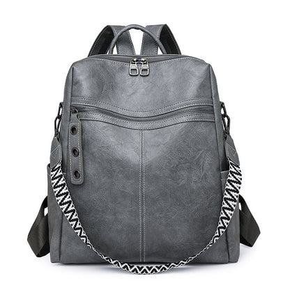 TrendLuxe™ Minimalist Retro Large-Capacity Backpack