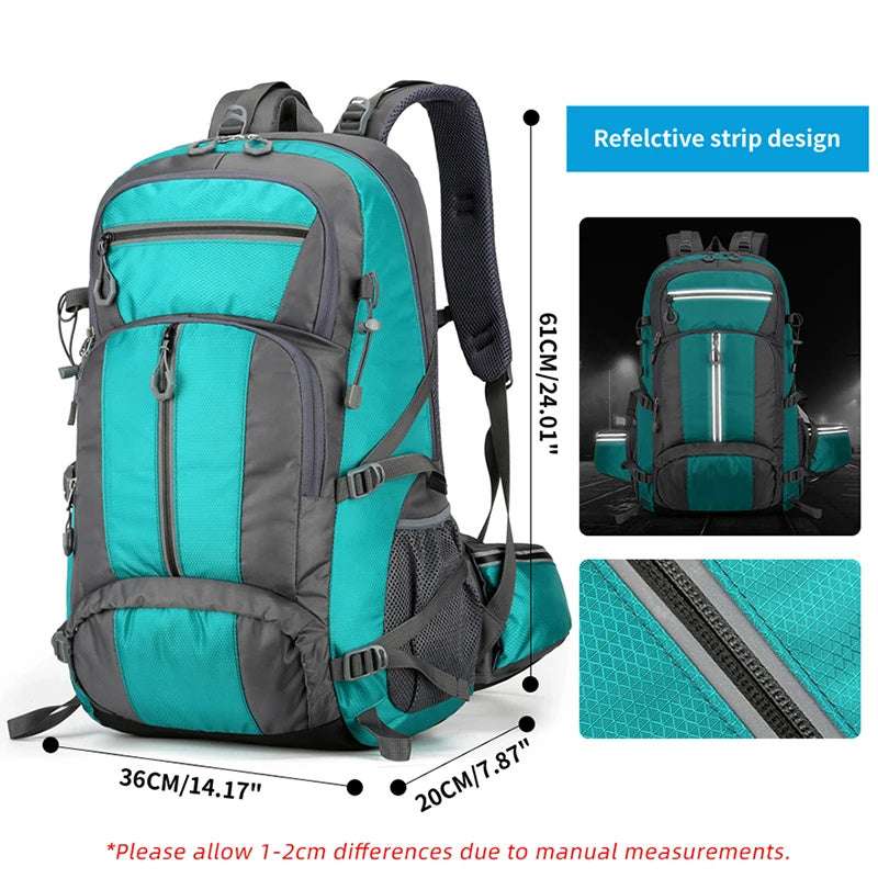 TrailMaster™ 50L Outdoor Fishing &amp; Camping Backpack