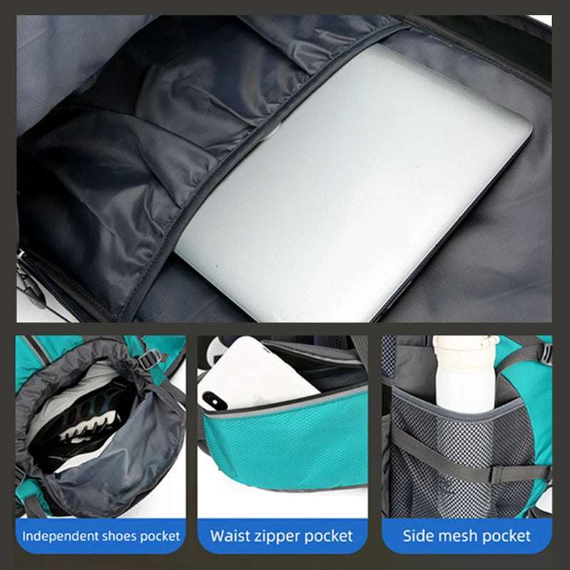 TrailMaster™ 50L Outdoor Fishing &amp; Camping Backpack