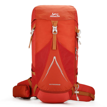 SummitPro™ Xtreme Waterproof Hiking & Camping Backpack – Orange Edition