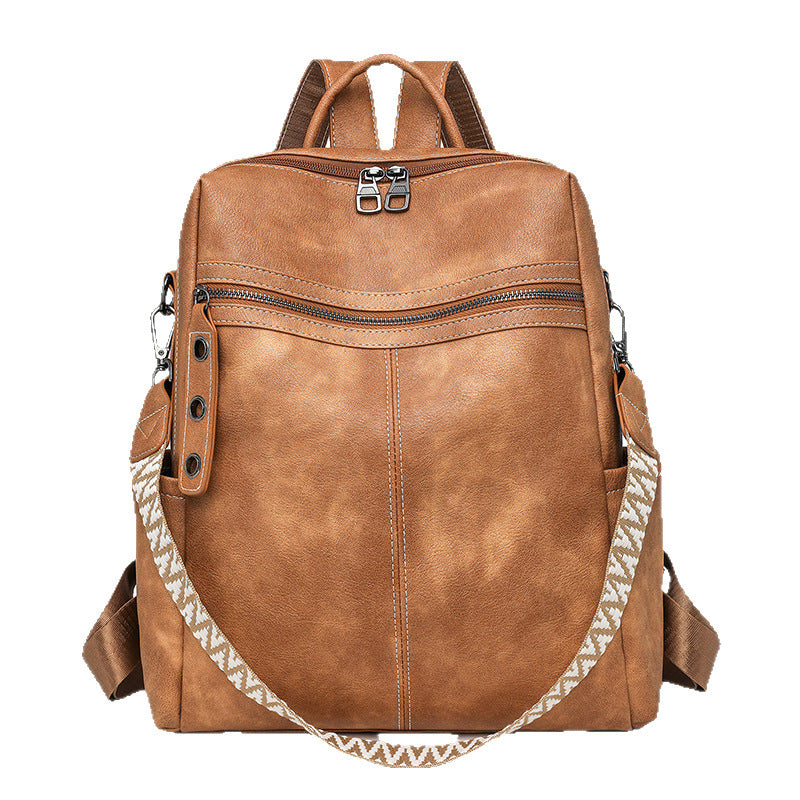 TrendLuxe™ Minimalist Retro Large-Capacity Backpack