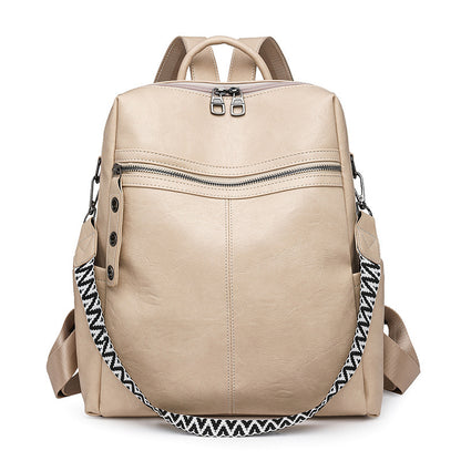 TrendLuxe™ Minimalist Retro Large-Capacity Backpack