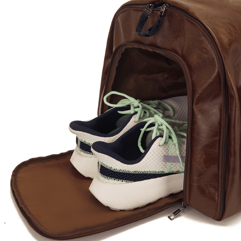 Leather Duffle Bag for Men