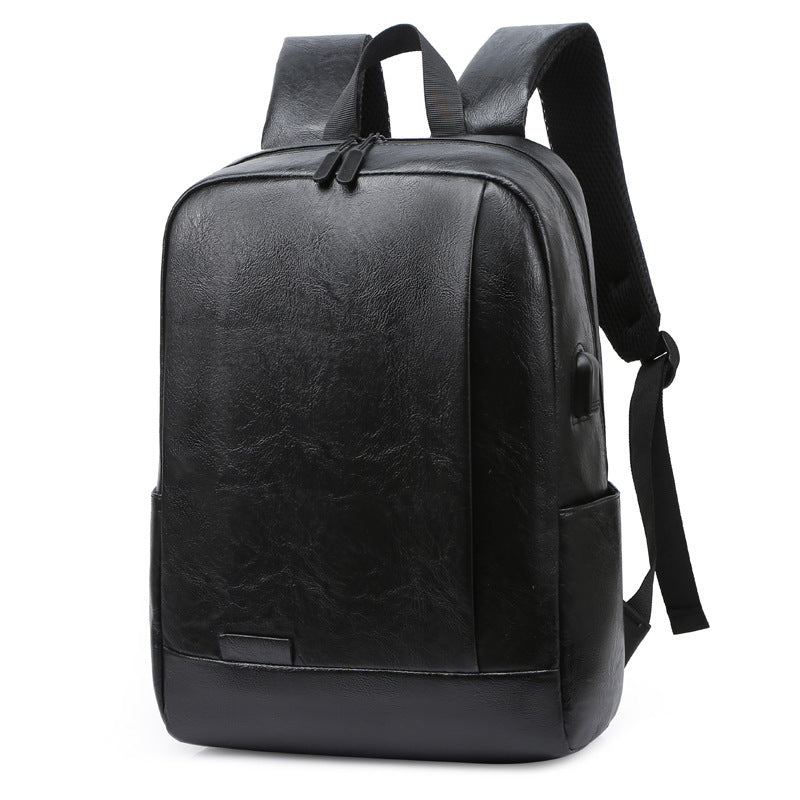 Feldacks UrbanFlex men's laptop backpack in black with sleek design and padded shoulder straps